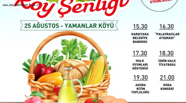 Yamanlar'da şenlik var!