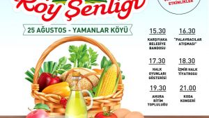 Yamanlar'da şenlik var!