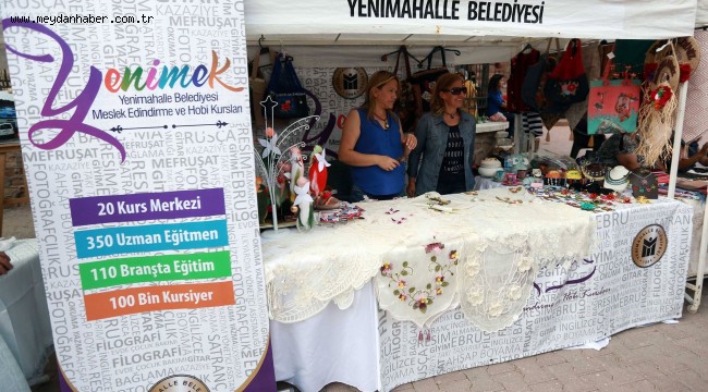 YENİMEK ürünleri Nallıhan Festivalinde