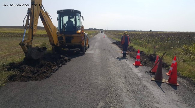 YOL BAKIM VE ONARIM ÇALIŞMALARI DEVAM EDİYOR