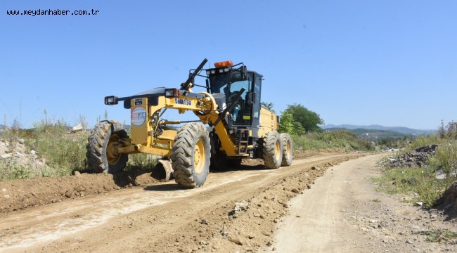 YOL GENİŞLETME DEVAM EDİYOR