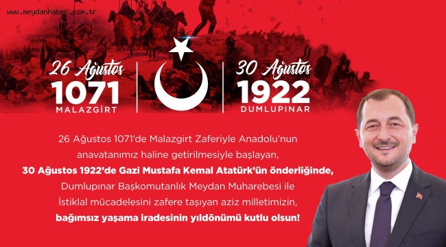 Yüksel: "Tarihimizin Zaferler ayı Kutlu Olsun" 