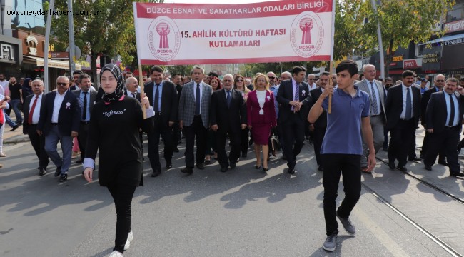 AHİLİK HAFTASI KUTLAMALARI BAŞLADI