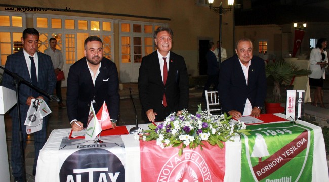 ALTAY VE YEŞİLOVA BORNOVA İÇİN EL ELE VERDİ