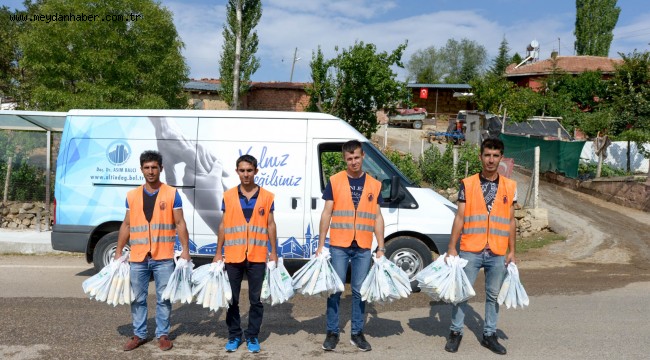 Altındağ'da 120 bin çöp poşeti dağıtıldı
