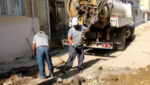 ALTYAPI HATLARINDA BAKIM VE ONARIM SÜRÜYOR