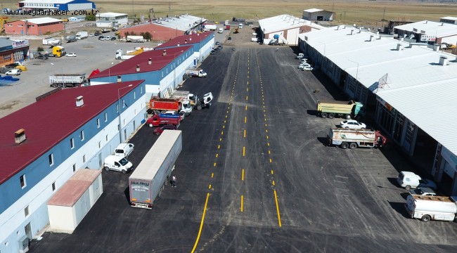 AZİZİYE OTOBAN SANAYİ SİTESİ'NİN ÇEHRESİ DEĞİŞTİ