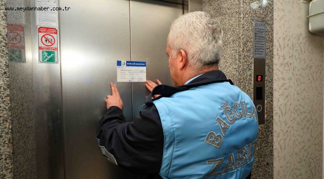 Bağcılar'da 3064 asansör güvenlik ve bakım denetiminden geçti