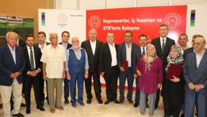 BAKAN SELÇUK HAYIRSEVER İŞ İNSANLARI VE STK TEMSİLCİLERİ İLE BULUŞTU