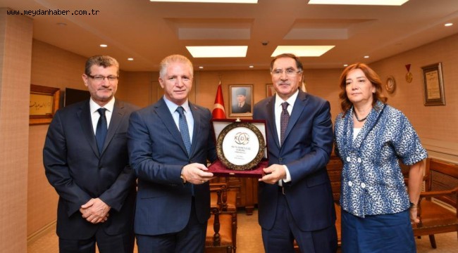 BaşdenetçiMalkoç'tan Vali Gül'e ziyaret