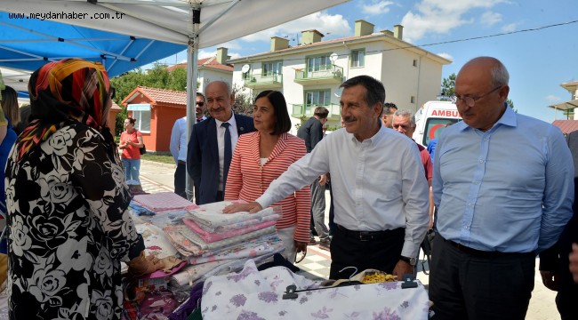 BAŞKAN ATAÇ ALPULULARLA BULUŞTU