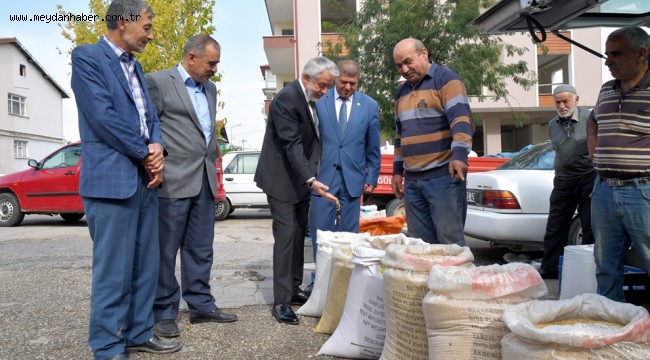 Başkan Başdeğirmen güne Zahire Pazarı ziyareti ile başladı