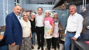 BAŞKAN ÇALIK CANLARLA GÜRPINAR CEMEVİ'NDE BULUŞTU