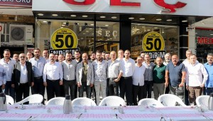 BAŞKAN ERCAN ESNAFLA BULUŞUYOR