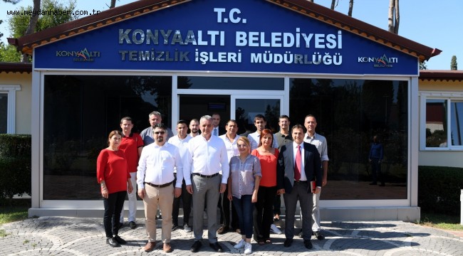 Başkan Esen, Belediye atölyelerini inceledi