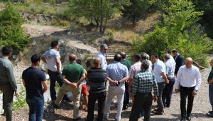 Başkan Esen, köprü sorununu çözüyor