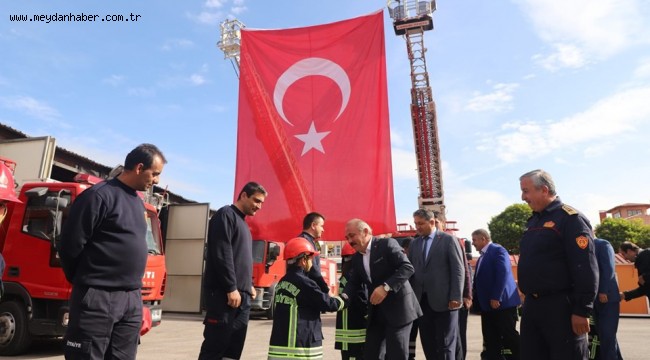 Başkan Esen Tüm İtfaiyecilerin İtfaiye Haftasını Kutladı
