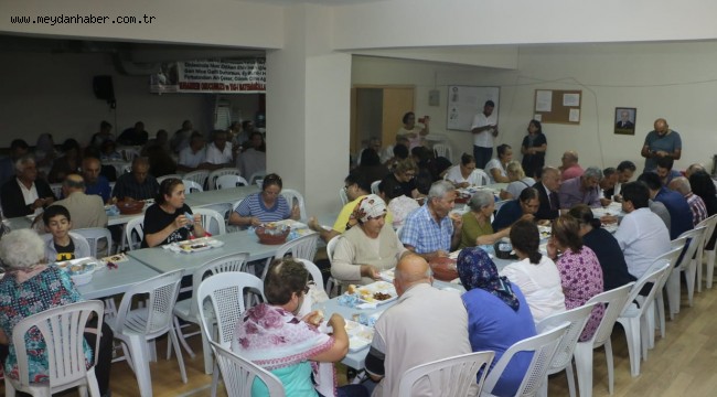 Başkan Gökhan Yüksel, Uğur Mumcu Cemevi'nde muharrem iftarına katıldı