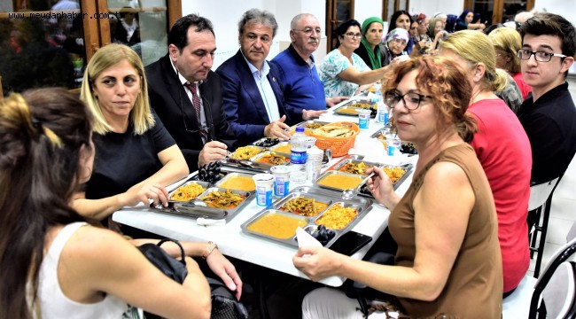 Başkan İduğ, Can'ların sofrasına konuk oldu  