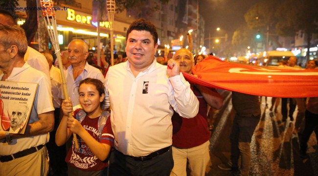Başkan Kılıç ve Hakan Aysev'den 9 Eylül düeti