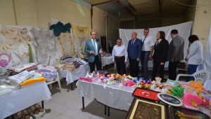 BAŞKAN MUSTAFA ÇÖL KERMES AÇILIŞINA KATILDI