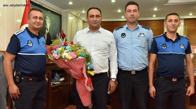 BAŞKAN YILMAZ, ZABITA HAFTASI'NI KUTLADI