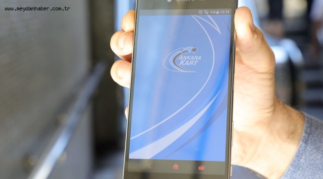 BAŞKENT'TE MOBİL BİLET (CEP BİLET)  DÖNEMİ BAŞLADI...