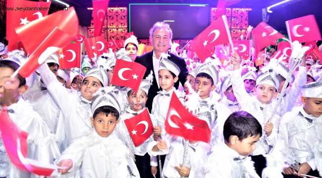 Bornovalı çocukların sünnet heyecanı