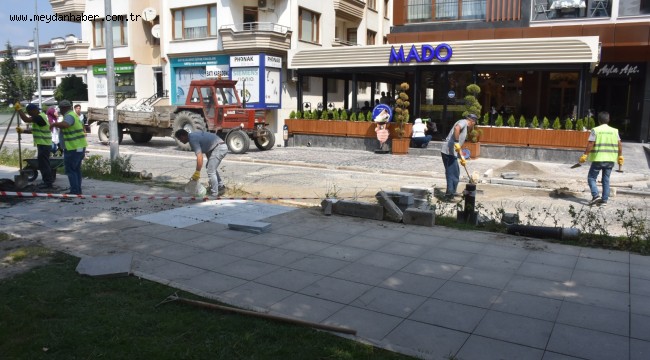 BOZUK KALDIRIM KALMAYACAK