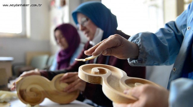 BÜYÜKŞEHİR'DEN ÜRETEN KADINLARA DESTEK…
