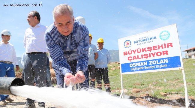 Büyükşehir DESKİ, 4 mahallenin daha su sıkıntısını çözdü
