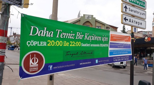 ​DAHA TEMİZ BİR KEÇİÖREN İÇİN ÇÖP SAATLERİNE DİKKAT