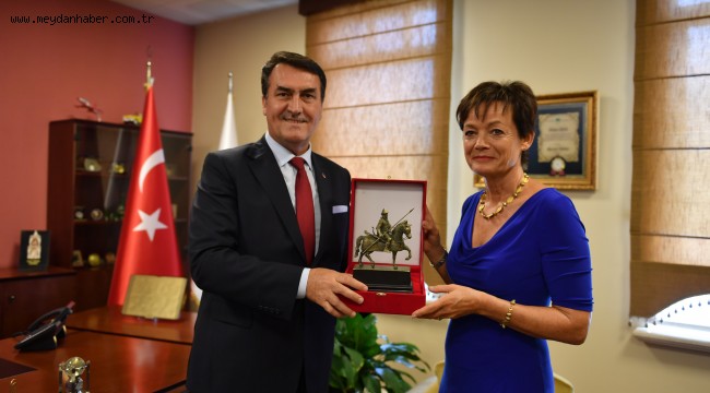 Dündar, Alman Bakan Puttrich'i Ağırladı