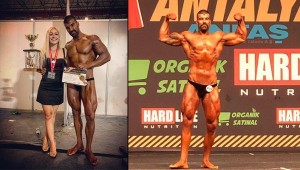 FOÇALI ÖZDEN AYDIN VÜCUT GELİŞTİRMEDE TÜRKİYE 2.NCİSİ