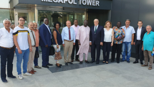 Gambia'lı Bakanlar Afrika Ticaret Merkezi'ne Ziyarette Bulundu