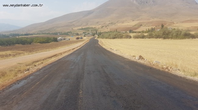 Gümüşdöven-Akpınar Yolu Asfaltlanıyor