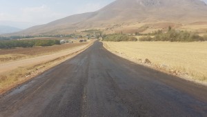 Gümüşdöven-Akpınar Yolu Asfaltlanıyor
