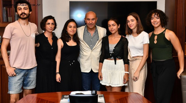 İklim aktivistleri Başkan Soyer'i ziyaret etti