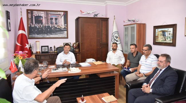 ILBIRA DAĞI PLATFORMUNDAN BAŞKAN TOKAT'A ZİYARET