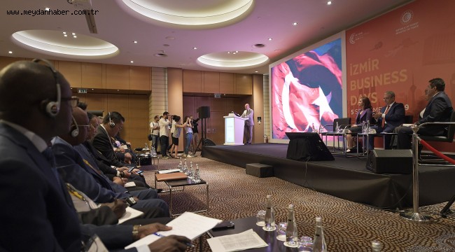 İzmir Fuarı'nda uluslararası ticaret başladı