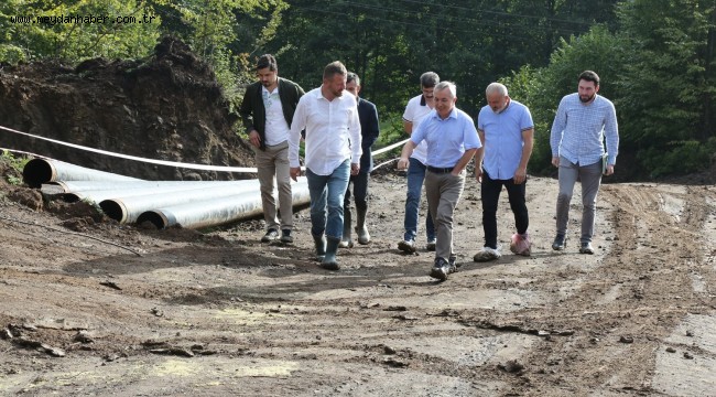 KABATAŞ'TA SU SORUNU ÇÖZÜLÜYOR