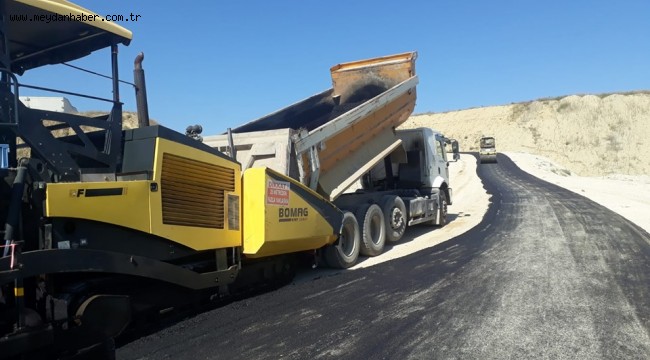 Karabük Belediyesi Asfalt Çalışmalarına OSB'de Devam Ediyor