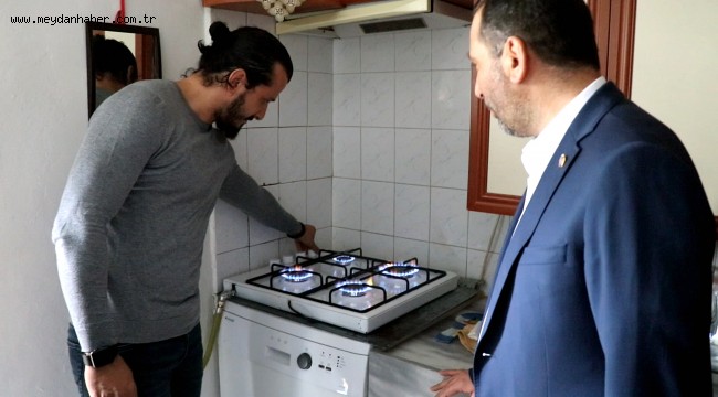 Kavak'ta İlk Gaz Yandı