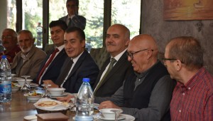 Kaymakam Aksoy ve Başkan Acar Gaziler ile Bir Araya Geldi