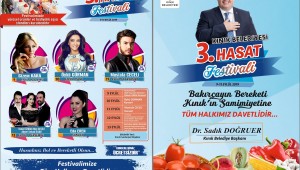KINIK 3.HASAT FESTİVALİNE HAZIRLANIYOR 