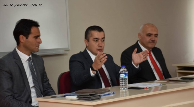 Kızılcahamam'da Okul Güvenliği Toplantısı Yapıldı.