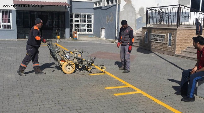 Menteşe Belediyesi'nden Okullara Bakım ve Onarım