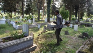 MEZARLIKLAR TEMZİLENİYOR