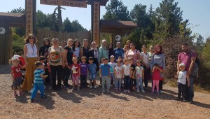 Miniklerden orman yangınlarına tepki