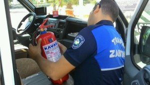 Öğrencilerin Güvenliği İçin Servis Araçları Denetleniyor